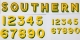 Southern Railway Livery 1938-48 Lettering Set (SRY04/3)