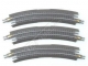 (R-006) Curved Track 30�-145 mm Radius (LAST ONE)