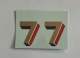 LNER  Number �7� Gold shaded Red/Black