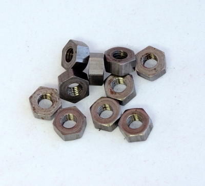 2 BA Steel Nuts