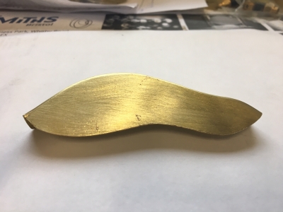 Flanged Gear Guard (Minnie) Brass