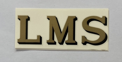 LMS lettering livery (LMS04/3) 1927-35 & 1937-41