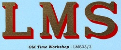 LMS Livery 1927-35 & 1937-41 Lettering (LMS03/3)