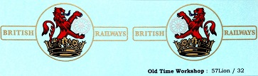 BR Livery 1956 onwards (57Lion/32)