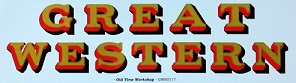 Great Western Lettering (GWR07/7)