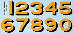 GWR Bufferbeam Numerals (GWR06/10)
