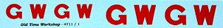 GWR Livery Large Initials - RED (9611)