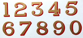 LMS Livery 1927-35 & 1937-41 Numerals (LMS05/3)