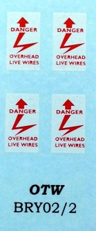 BR Livery Electrification Warnings (BRY02/2)