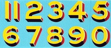 LNER/GNR Numerals (LNE09/5)