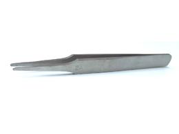 (MC-TW2A) Precision Tweezers - Flat Rounded Tips