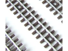 (R-021-2) Grey Wider Sleeper Flexi Track